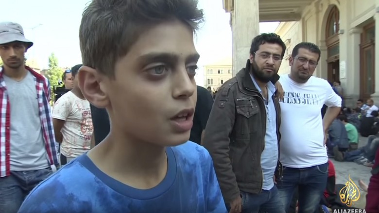 13 latek z Syrii w kilku słowach wyjaśnia jak załatwić problem imigrantów! Mocny przekaz!