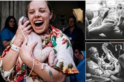 19 bardzo intymnych zdjęć pokazujących moment porodu! Magiczne chwile uchwycone w kadrze! 