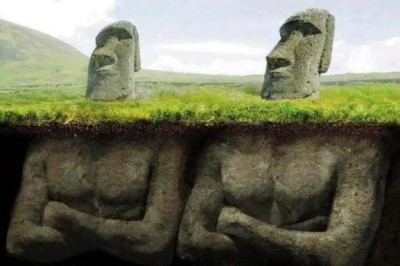 Archeolodzy odkryli szokującą tajemnicę posągów z Wysp Wielkanocnych! Intrygujące rzeźby! 