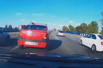 Cholera chłopie straciłem hamulce! Czyli chwila grozy na polskiej drodze!