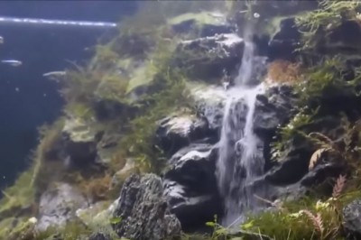 Dawno nie widziałem czegoś tak zajebistego! Wodospad w akwarium!
