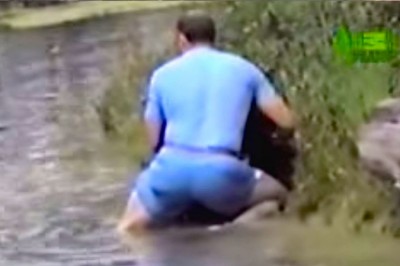 Jej mąż rzucił się biegiem na wybieg z małpami w ZOO! Gdy wszyscy zobaczyli co ma w rękach... Zaniemówili!