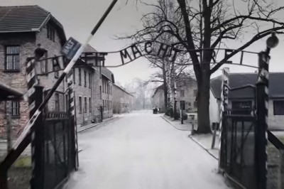 Nagranie z drona lecącego nad Auschwitz! To co uchwyciła kamera przyprawia o dreszcze!
