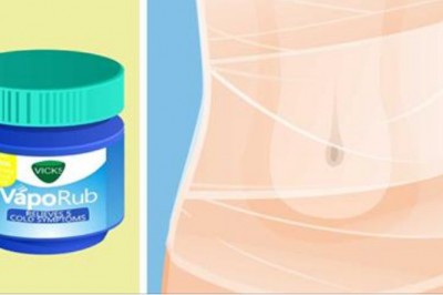 Nasmarowała brzuch maścią rozgrzewającą i owinęła go folią! Szybki sposób na kilka cm mniej w pasie! 