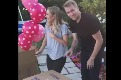 Para chwali się znajomym, że będą mieli córkę! Wtedy mąż zaskakuje wszystkich kolejnym pudełkiem! 