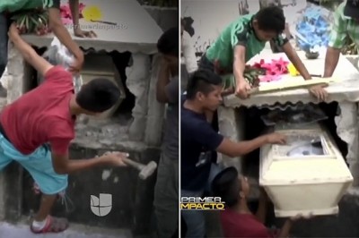 Pochowana żywcem kobieta odżyła w trumnie? Niesamowita akcja ratunkowa! 