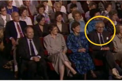 Podczas holocaustu uratował 669 dzieci! Teraz zobacz jego reakcję gdy zrozumiał, że siedzą w koło niego!