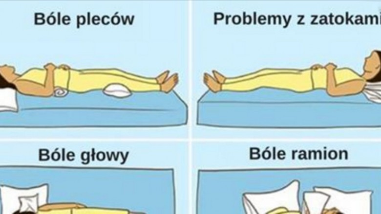 Poznaj 9 pozycji spania które pomogą rozwiązać Twoje problemy ze zdrowiem i złagodzić bóle! 