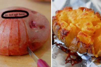 Przepyszne! Byłam zaskoczona, że tak pocięła ziemniaka ale upiekł się w niesamowity sposób!