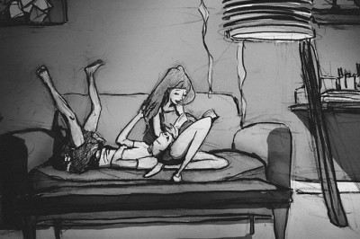 Stworzył 365 ilustracji obrazujących każdy jego dzień z ukochaną! Zobacz najlepsze! 