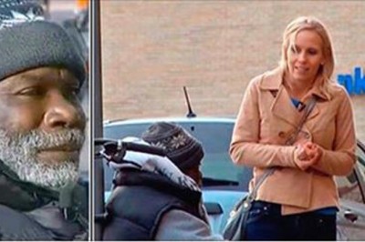 Wrzuca pierścionek zaręczynowy do kubka bezdomnego! Po dwóch dniach spotyka ją coś niezwykłego!