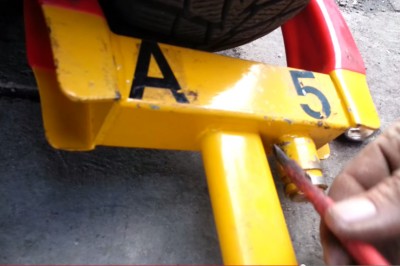 Zajebisty patent na awaryjne otwieranie blokady koła!