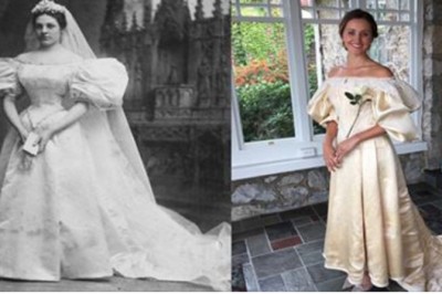 Zakłada na siebie suknie ślubną która ma 120 lat! Gdy dowiedziałam się skąd pochodzi... zaniemówiłam!  