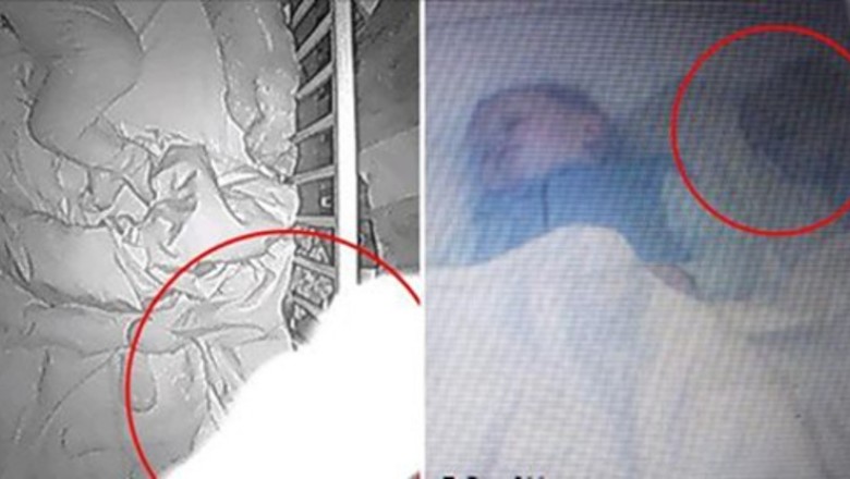 Zaniepokojeni rodzice zauważyli, że ich dziecko dziwnie się zachowuje! Montują więc kamerę w pokoju!