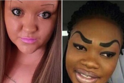 Zobacz najgorzej zrobione kobiece brwi! Jak można zrobić sobie taką krzywdę na twarzy? 