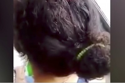 Zobaczył, że włosy kobiety siedzącej przed nim w autobusie ruszają się! Wtedy przyjrzał się bliżej! 