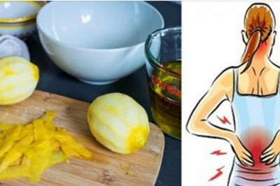 Świeża skórka z cytryny rewelacyjnie leczy bóle stawów! Zobacz jak przyrządzić pyszne lekarstwo! 