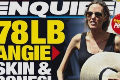 Waży jedynie 35 kg i jest na skraju śmierci? Niepokojące doniesienia o zdrowiu Angeliny Jolie! 