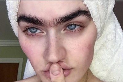 Ta modelka nigdy nie depiluje swoich brwi! Dla jednych to odwaga i piękno dla innych brzydota! 