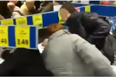 „Dajcie mi k*rwa jednego!” Tak wyglądała wczoraj rano walka o karpia w Goleniowie :D