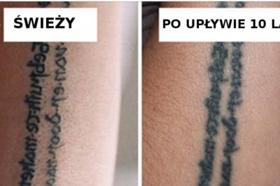 Zastanawiałaś się jak Twój tatuaż będzie wyglądał za kilka lat? Zobacz 15 zdjęć jak zmienia się po latach!