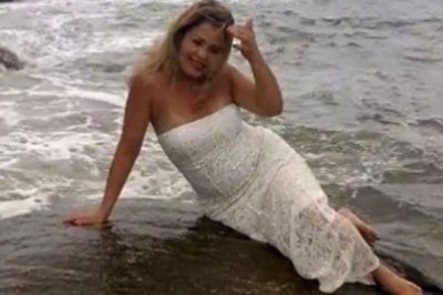  Żona pozuje do idealnej fotki! Nagle mąż zaczyna krzyczeć ale jest już za późno by zareagować!