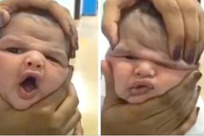 Pielęgniarki dla własnej zabawy nagrywają filmik z noworodkiem! Widać jak znęcają się nad maluchem! 