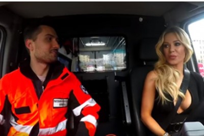 „Błagam Cię! To jest jakaś masakra!” Gdy Doda wsiądzie za kierownicę karetki :D