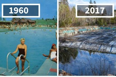 Fotograf odnajdywał miejsca z pocztówek z przed 50 lat! Nie uwierzysz jak się zmieniły!