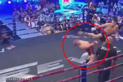 Unik rodem z „Matrixa!” Ten zawodnik zaprzeczył prawom fizyki podczas walki!