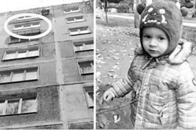 Samobójca skacząc z okna spadł na wózek z dzieckiem! Duchowny odmówił pogrzebu 2-latka! 