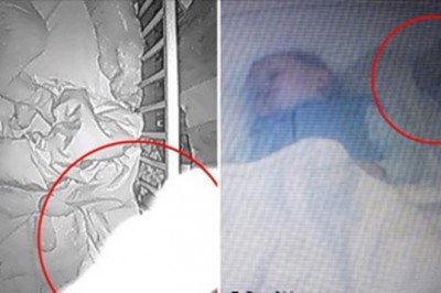 Zaniepokojeni rodzice zauważają, że ich dziecko dziwnie się zachowuje! Montują więc kamerę w pokoju!