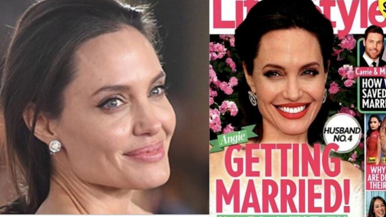 Angelina Jolie 4 raz wychodzi za mąż! Wraz z wybrankiem czeka na sfinalizowanie rozwodu z Bradem Pittem!