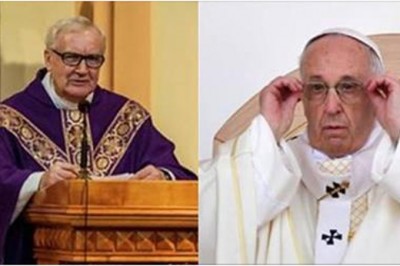 Podczas mszy polski ksiądz modlił się o szybką śmierć dla papieża Franciszka! Jego słowa przeraziły wiernych! 