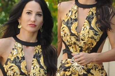 Justyna Steczkowska w odważnej kreacji przyłapana przez dziennikarzy! Jej sukienka odsłania naprawdę sporo! 