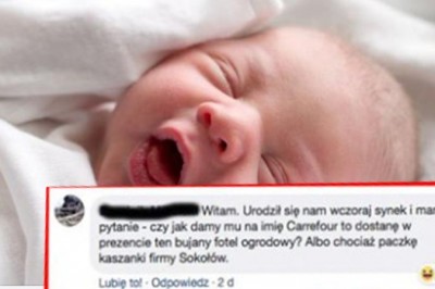 Chciał nazwać swojego syna „Carrefour”! Wszystko dlatego, że liczył na jakiś gratis od sieci marketów! 