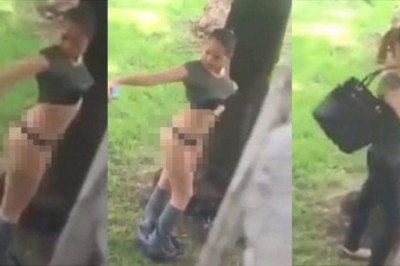 Chciała zrobić rozbierane selfie dla chłopaka! Nie miała pojęcia, że ktoś obok z kamerą nagrywa!