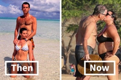 Pierce Brosnan z żoną świętują 25 rocznicę związku! Zobacz jak zmienił się najprzystojniejszy facet 2001 roku! 