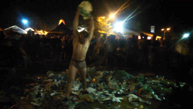 Gdy impreza wejdzie za mocno! Przebudzenie Golema na festiwalu Woodstock Polandrock!