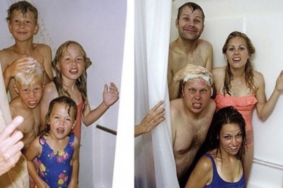 Zobacz 20 fotografii, na których rodzeństwo odtwarza swoje zdjęcia z przeszłości! Efekt jest rewelacyjny!