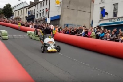 Organizatorów konkretnie poniosło z tą przeszkodą! Hardcorowy tor dla odważnych :D