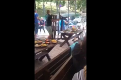 Nagranie ze skandalicznego pobicia kelnerki w Krynicy Morskiej!