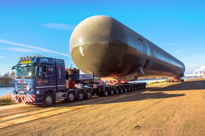 Transport naprawdę wielkich obiektów! Ludzka pomysłowość często zaskakuje!