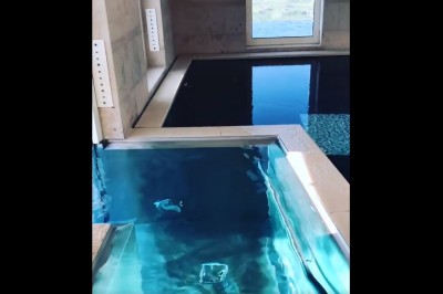 Nieziemski widok z hotelowego basenu po którym opadnie Ci szczena