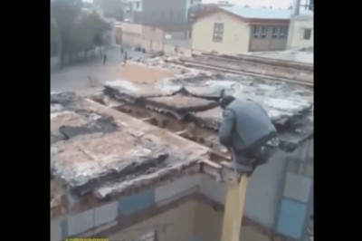 Gienek farciarz sam nie wierzył w swoje szczęście podczas rozbiórki