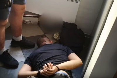 Rutkowski znowu akcji. Film z zatrzymania gościa, który się na niego powoływał