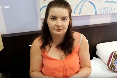 Gość robi żart swojej dziewczynie dając jej w prezencie nietypowe bikini :D