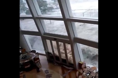 Dramatyczne nagrania mieszkańców Hongkongu po uderzeniu tajfunu Mangkhut