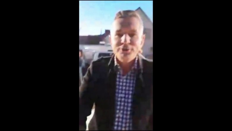 Youtuber kontra reporter TVNu próbujący zrobić wywiad na podwórku