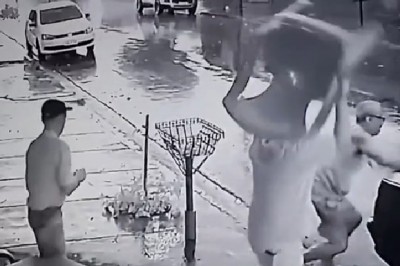 Prawdziwy bohater w akcji. Ratował pomimo to, że jego życie i zdrowie było zagrożone